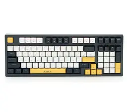 Механічна ігрова клавіатура з підсвічуванням iMICE GK-500 USB Wired Type-C, Eng/Укр/Рус, Black - мініатюра 2