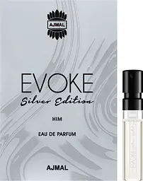 Оригінал Мініатюра Ajmal Evoke Silver Edition For Her 1.5 мл Парфумована вода - мініатюра 1
