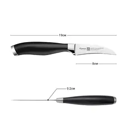Ніж для чищення овочів Fissman Elegance 8 см (2477) - мініатюра 2