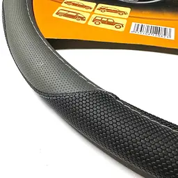Чохол керма Elegant XXL 43-45 см 1 шов Екошкіра Чорний (EL105 533) - мініатюра 2