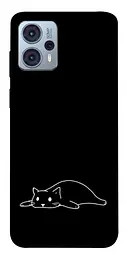 TPU чохол Demsky Lazy cat для Motorola Moto G23