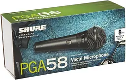 Мікрофон Shure PGA58-XLR - мініатюра 3