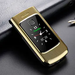 Мобільний телефон Tkexun F18 (Happyhere F18) gold - мініатюра 2