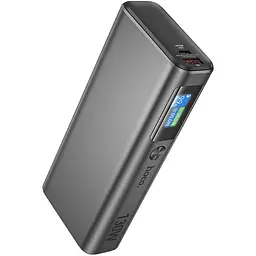 Зовнішній акумулятор Hoco Electric 20000mAh 130W Q17B Grey [122836] - мініатюра 5