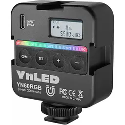 Накамерне світло Yongnuo YN60RGB [90461] - мініатюра 6