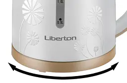 Електрочайник Liberton LEK-1759 white - мініатюра 7