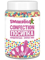 Посипка кондитерська "Зірочка Мікс" — цукрова, 250г