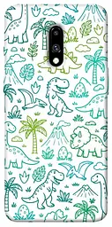TPU чохол Demsky Dino pattern для OnePlus 7