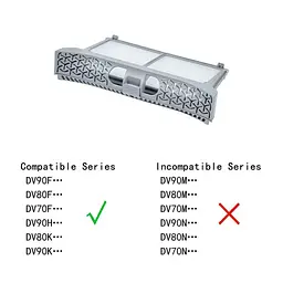 Фільтр на сушильний автомат Samsung DV-8000H, CASE FILTER, DC61-03902A Оригінал - мініатюра 10