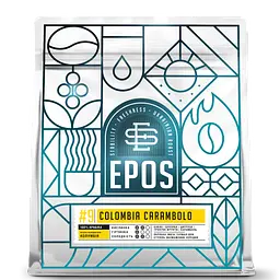 Кава в зернах EPOS COLOMBIA CARAMBOLO (FILTER) свіжообсмажена 100% арабіка 1 кг
