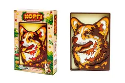 Картина 3D Puz-40002 "Корги" дерев'яна PuzzleOk
