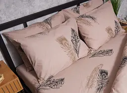 Набір наволочок Moon&Star Бязь Gold Люкс Feathers 50х50 см 2 шт - мініатюра 2