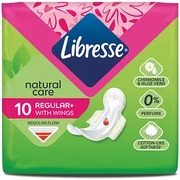 Гігієнічні прокладки Libresse Natural Care Ultra Normal 10 шт. (9870) - мініатюра 2