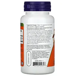 Пробіотики і пребіотики NOW Saccharomyces Boulardi, 60 вегакапсул - мініатюра 3