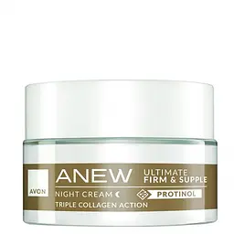 Нічний крем для обличчя Avon Anew Ultimate «Пружність та м’якість», 15 мл (158511566)