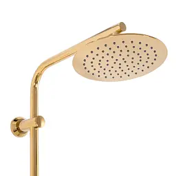 Душовя система Rea Bliss з термостатом gold REA-P8806, Золотий - мініатюра 3