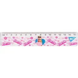 Линейка Yes 15 см Barbie (370658)