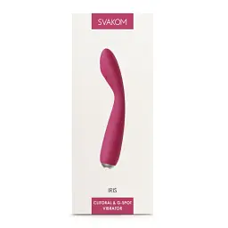 Вібратор Svakom Iris 18 см рожевий - мініатюра 10