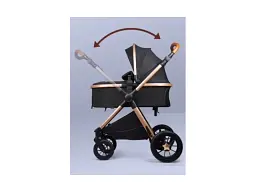 Коляска універсальна 3 в 1 Kidilo H2D Black - мініатюра 5