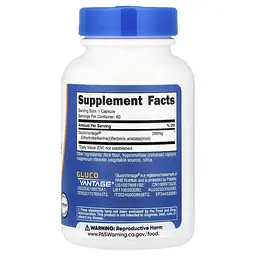 Берберин Dihydroberberine 200 mg 60 капсул Nutricost vit0006506 - мініатюра 2
