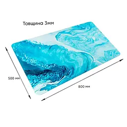 Вологопоглинаючий килимок Sticker Wall 500х800х3мм SW-00002540 - мініатюра 3