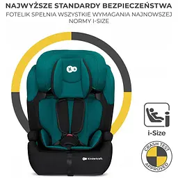 Автокрісло Kinderkraft Comfort Up i-Size Green - мініатюра 9