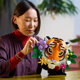 Конструктор LEGO Art Колекція фауни - Тигр 744 деталі (31217) - мініатюра 8