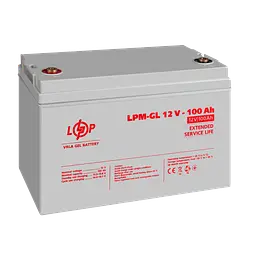 Акумулятор гелевий LPM-GL 12V - 100 Ah - мініатюра 4