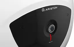 Водонагрівач Ariston ANDRIS LUX 6 OR EU 1500 Вт "мокрий" ТЕН, 6 л, квадратний, вертикальний, над мийкою, білий (3626236) - мініатюра 3