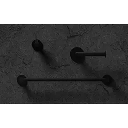 Тримач для рушника Omnires Modern Project anthracite MP60214AT Чорний матовий - мініатюра 2