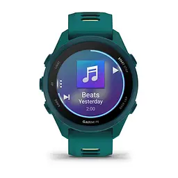 Смарт-годинник Garmin Forerunner 170 Music з бірюзово-лаймовим силіконовим ремінцем - мініатюра 2