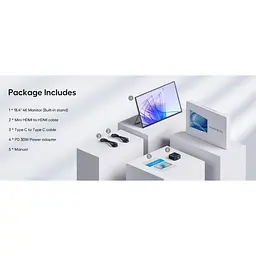Портативний монітор UPERFECT UXBox T118 18.4" 4K 60Hz [132772] - мініатюра 8