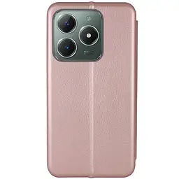 Шкіряний чохол-книжка Classy для Realme C61 4G Rose Gold - мініатюра 2