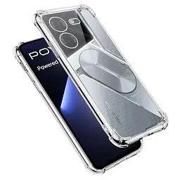 Панель BeCover Anti-Shock для Tecno POVA 5 Pro 5G (LH8n) Clear (711780) - мініатюра 4