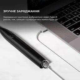 Електрична зубна щітка Oclean Endurance Eco Electric Toothbrush Black - мініатюра 9