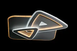 Люстра стельова LED Splendid Ray L78670/3, 3 лампи, білий, регульована яскравість, сучасний стиль - мініатюра 3