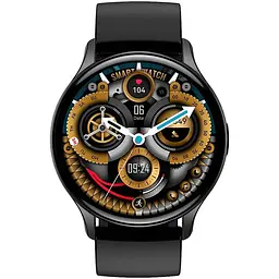 Смарт-годинник Lemfo HK89 силіконовий ремінець Black (16722-hbr) - мініатюра 3