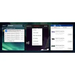 Клавіатура Клавіатура MageGee MK-BOX RGB Magnetic Amethyst Switch (6971969728646-UA) Чорний - мініатюра 10