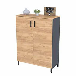 Тумба офісна LT-900-1200 Loft Design (Дуб Крафт золотий)