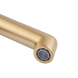 Змішувач для умивальника Koer KB-10029-12 матове золото KR5501 - мініатюра 2