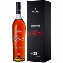 Бренді вірменське Ararat Aznavour 40% 0.7 л