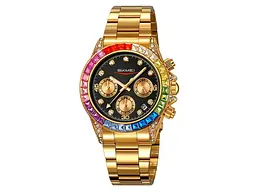 Жіночий наручний годинник 2352GDBK Gold-Black Skmei acs0029980 - мініатюра 2