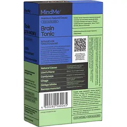 Какао MindMe Brain Tonic натуральне функціональне 200 г - мініатюра 2