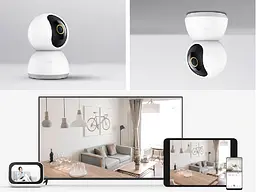 IP-камера Xiaomi Mi Mijia Smart PTZ Camera SE MJSXJ08CM - мініатюра 5