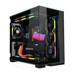 Кулер до корпусу Lian Li UNI Fan SL WIRELESS LCD 120-3, Black (G99.12SLLCD1W3B.00) - мініатюра 3