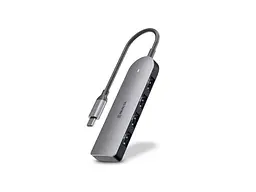 Мультипортовий адаптер REAL-EL CQ-415 Space Grey (EL123110001) - мініатюра 9