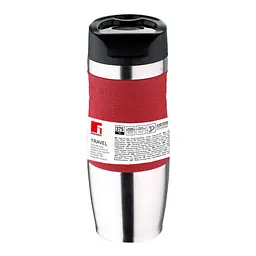 Термокружка Bergner Travel 400 мл червона (BG-5958-RD) - мініатюра 5