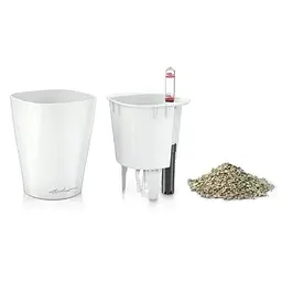 Вазон Lechuza Mini-Deltini Premium яскраво-червоний (14960) - мініатюра 3