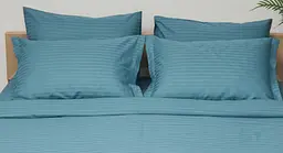 Набір наволочок Moon&Star Satin Stripe Stripe Green 70х70 см 2 шт