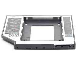 Зовнішня кишеня Gembird HDD 2,5" для ноутбука в отсек CD-ROM MF-95-02 (12.5 мм) (MF-95-02) - мініатюра 2